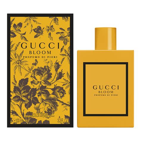 gucci perfume yellow bottle.